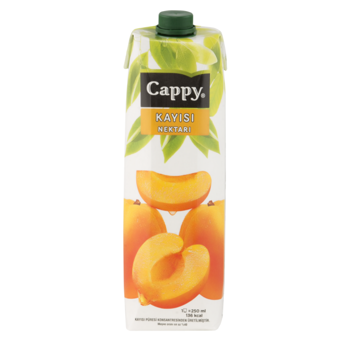 Cappy Meyve Suyu Kayısı Aromalı 1 Lt